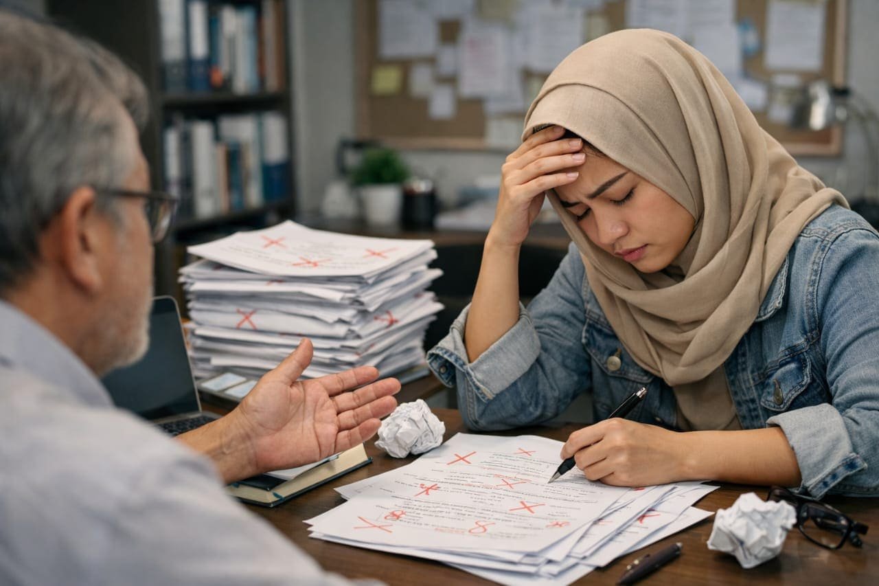 Mahasiswa pascasarjana menyusun judul tesis S2